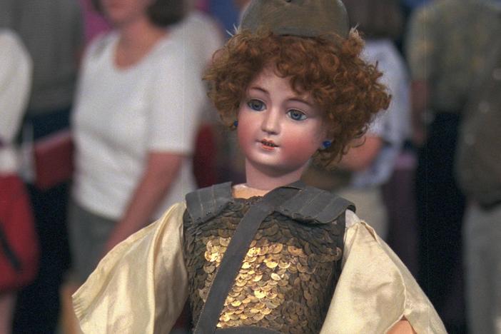 Appraisal: Simon & Halbig Doll with Jumeau Costume, ca. 1890, from San Diego.