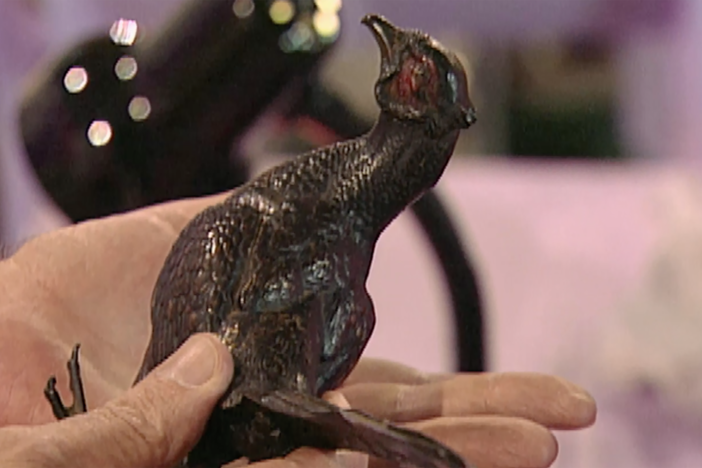 Appraisal: Viennese Bronze Bird Figure, ca. 1900, in Vintage Portland.