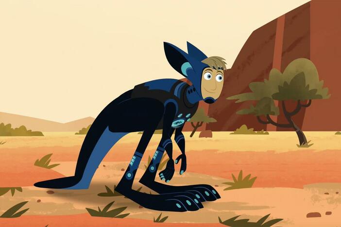 Martin and Chris each find a way to activate their kangaroo creature powers