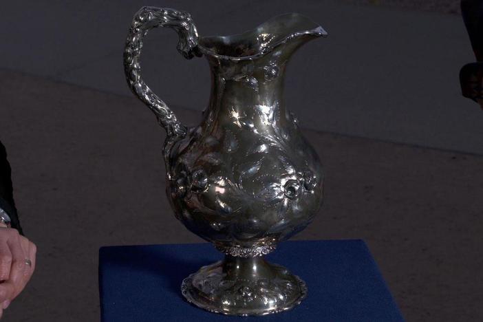 Appraisal: Hyde & Goodrich Silver Water Pitcher