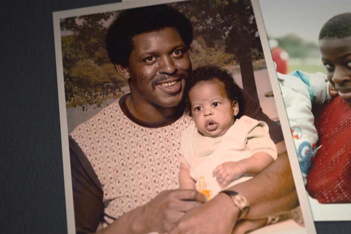 Sterling K. Brown emotionally recalls seeing his Dad for the last time before his death.