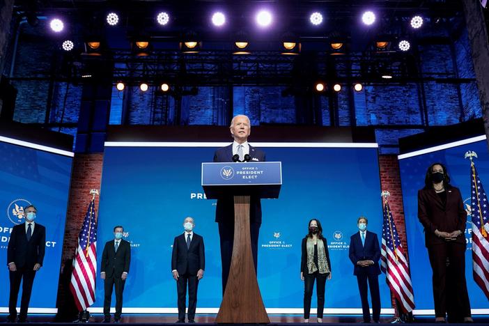 Biden formally introduces his national security team to the nation