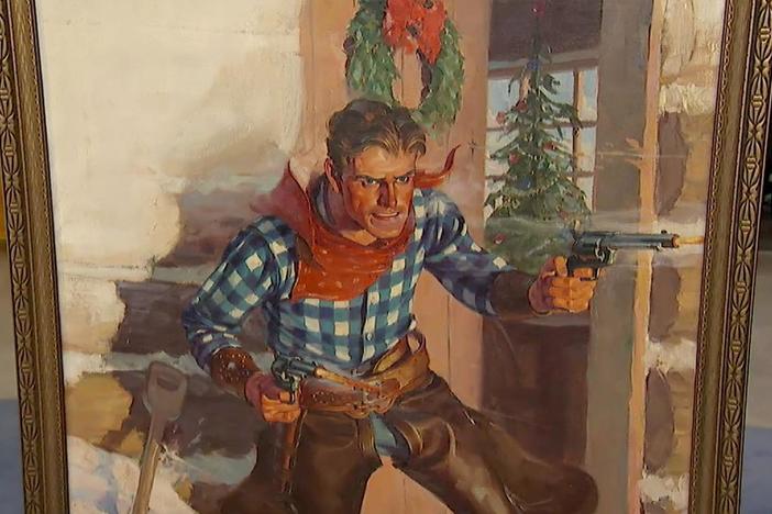 Appraisal: Robert George Harris Painting, ca. 1936, from Junk in the Trunk 4, Part 2.