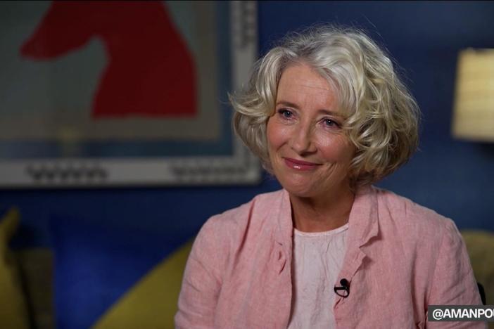 Emma Thompson discusses her new film.