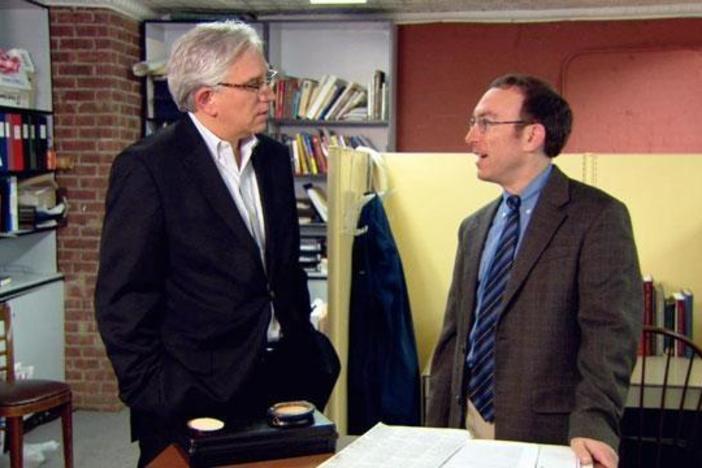 Wes visits expert Larry Peskin.