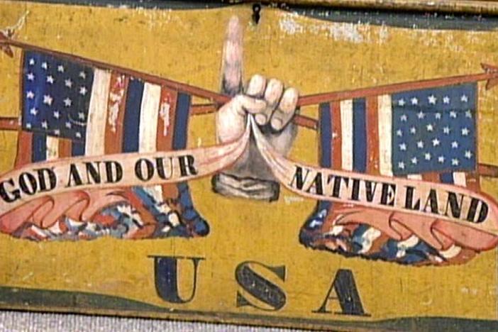 Appraisal: 1854 Know-Nothings' Tin Box, from Vintage Hartford.
