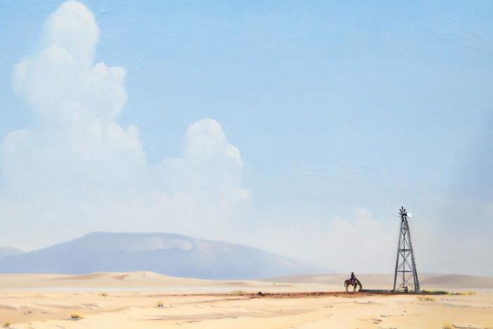 Appraisal: 1960 Wilson Hurley Oil Landscape from El Paso Hour 2.