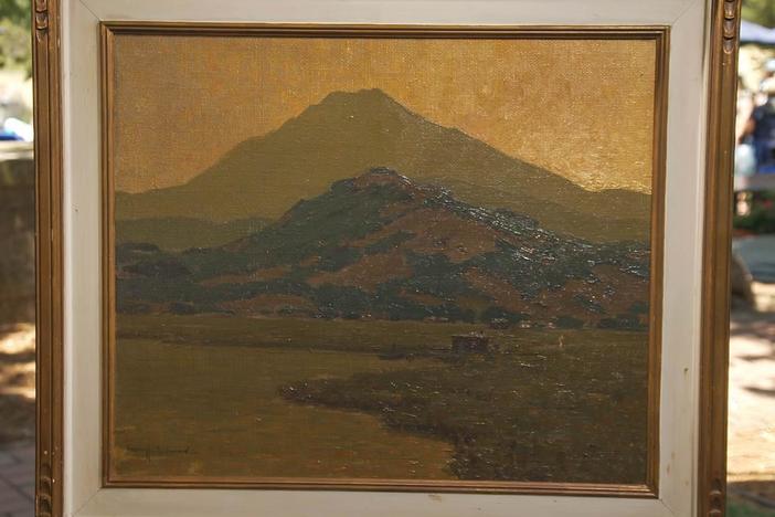 Appraisal: Granville Redmond Landscape Oil, ca. 1910