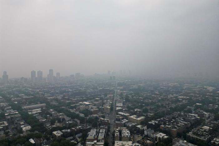 Scorching heat dome and wildfire smoke in U.S. poses health risks for vulnerable groups