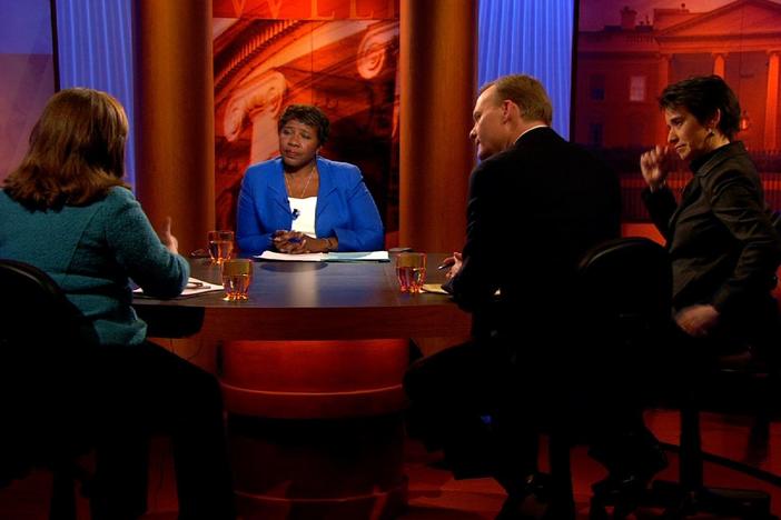 We look at new tensions in the gun debate, a new GOP senator supporting marriage equality 
