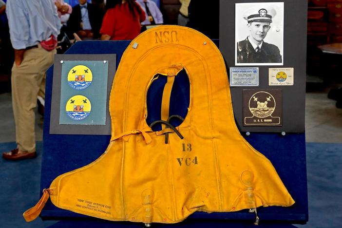 Appraisal: World War II US Navy Life Vest & Insignia, from Richmond Hour 3.