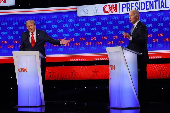 Fact-checking the claims Biden and Trump made during the debate