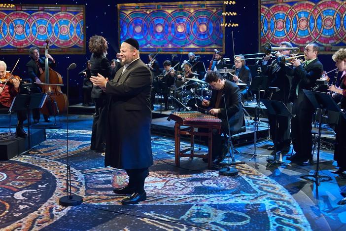 Hear Itzhak Perlman and Yitzchak Meir Helfgot in liturgical and traditional works.