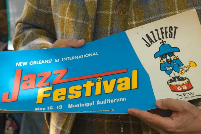 Appraisal: 1968 New Orleans' 1st International Jazz Festival Poster