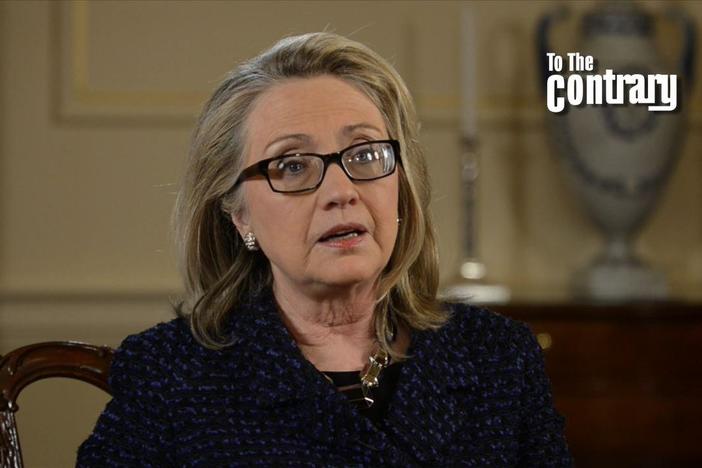 Hillary Clinton on To the Contrary This Week
