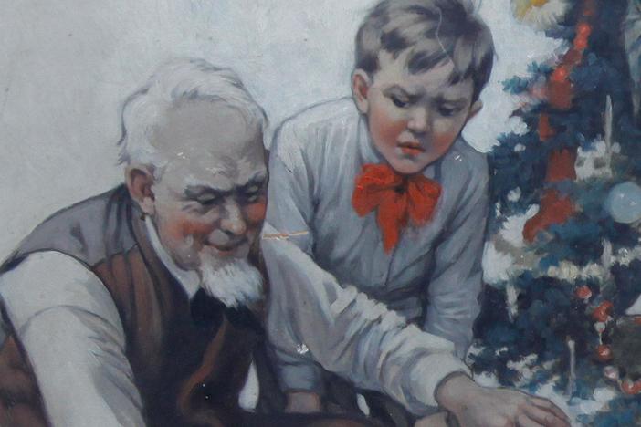 Appraisal: Katharine Wireman Illustration, ca. 1925, from Des Moines Hour 2