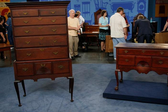 Appraisal: Highboy & Lowboy