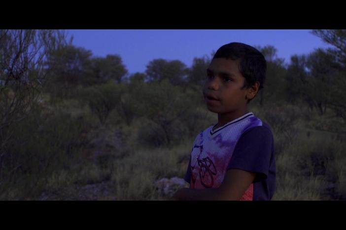 Dujuan speaks of the history of the Aboriginal people.