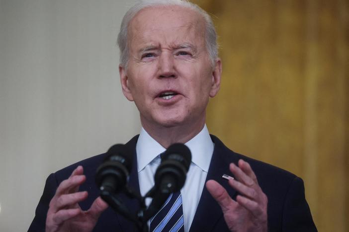 Biden delivers his State of the Union address with the 'world on edge'
