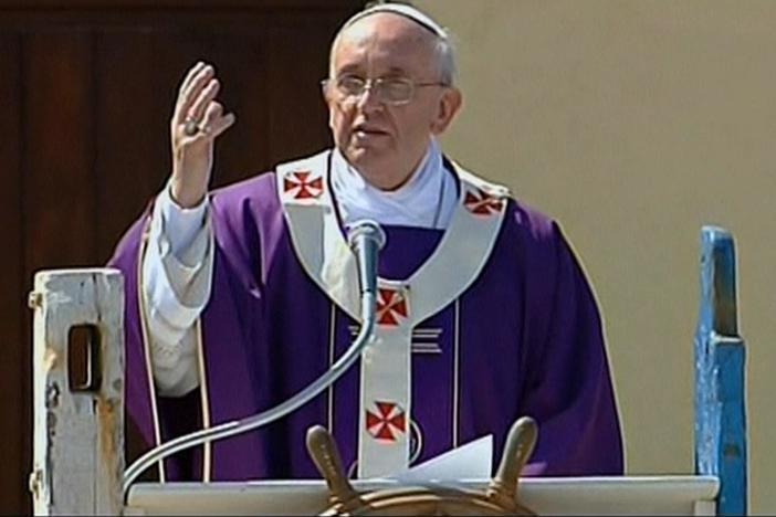 The pope’s visit to the US-Mexican border highlighted his concern for immigrants.