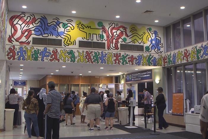 Art and medicine intersect in New York City hospitals