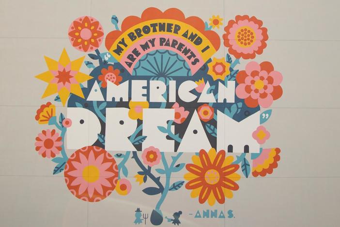 Learn about the concept, art and installation behind the mural in Los Angeles.