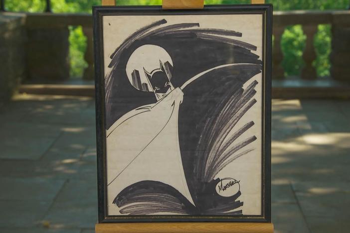 Appraisal: Marshall Rogers Batman Sketch, ca. 1990