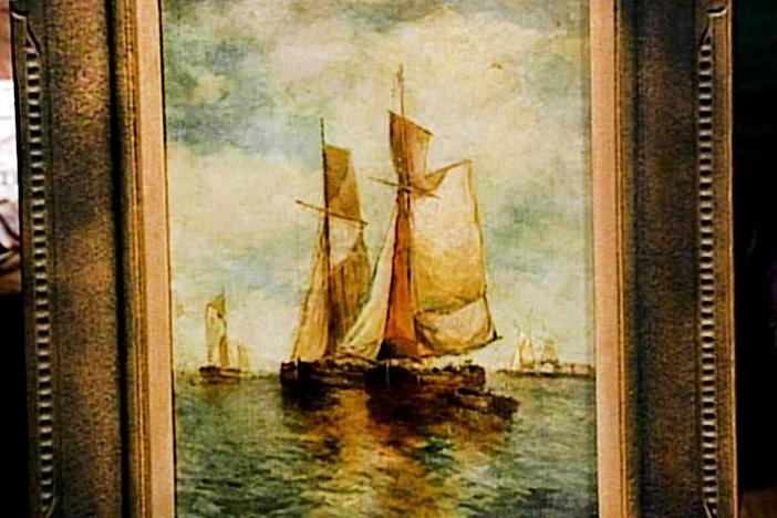 Appraisal: 19th C. Paul Jean Clays Oil, from Vintage Los Angeles.