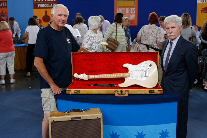 Appraisal: 1957 Fender Stratocaster with Case & Amp