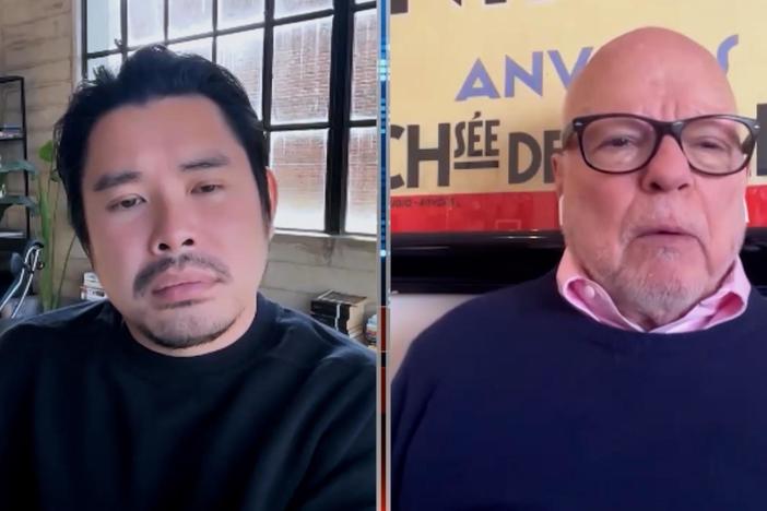 Bao Nguyen and Tom Bahler discuss the documentary "The Greatest Night in Pop.”