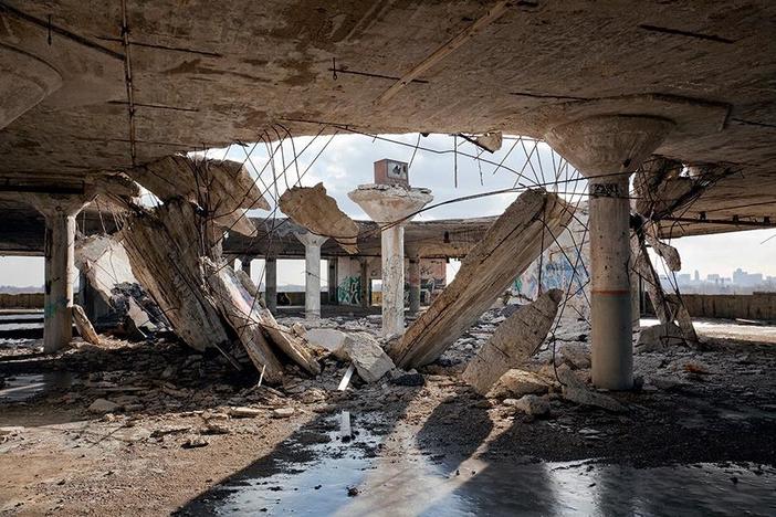 How artist Scott Hocking is transforming Detroit's industrial wasteland