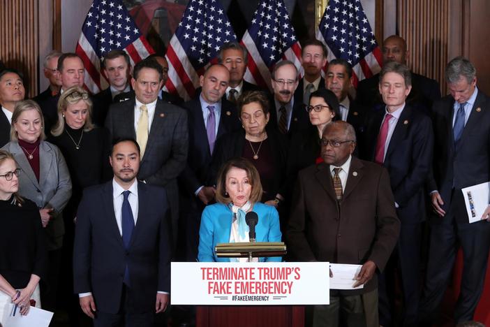 Trump faces challenges on 2 sides, as House pushes resolution and Cohen testifies