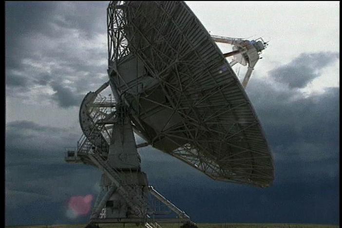 Students learn how electromagnetic waves are produced and transmitted through space. 