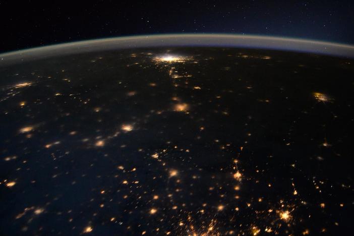 As they orbit the Earth, astronauts have a unique perspective on the wealth and poverty. 