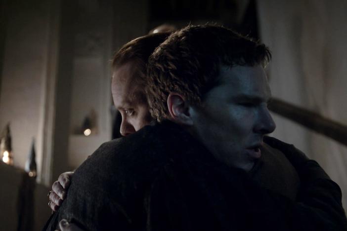 Richard is two-faced as he plots the demise of both his brother and his father, the King.