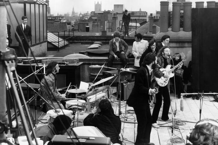 Watching the end of The Beatles through the lens of a camera