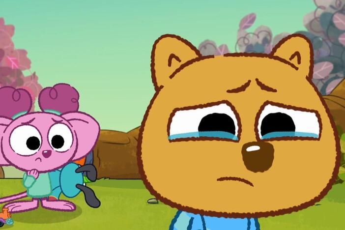 Zeke leaves Snout on the Moo Moo Choo Choo./Detective Wombats search for a lost remote