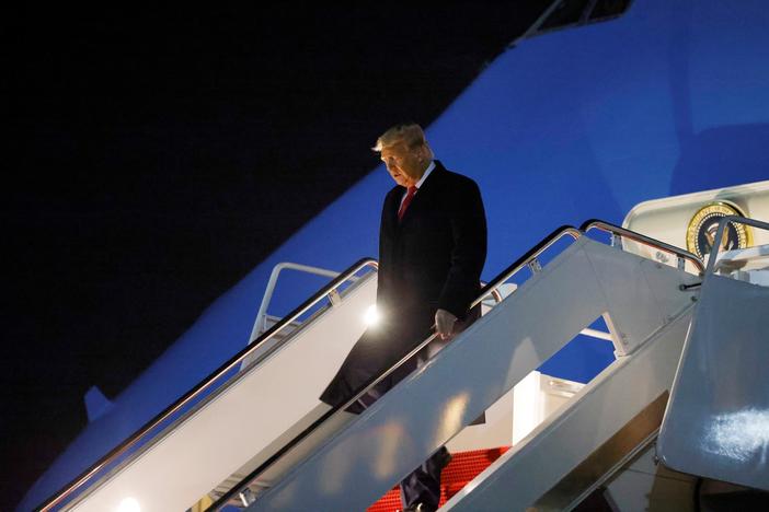 How President Trump is reacting to his impeachment