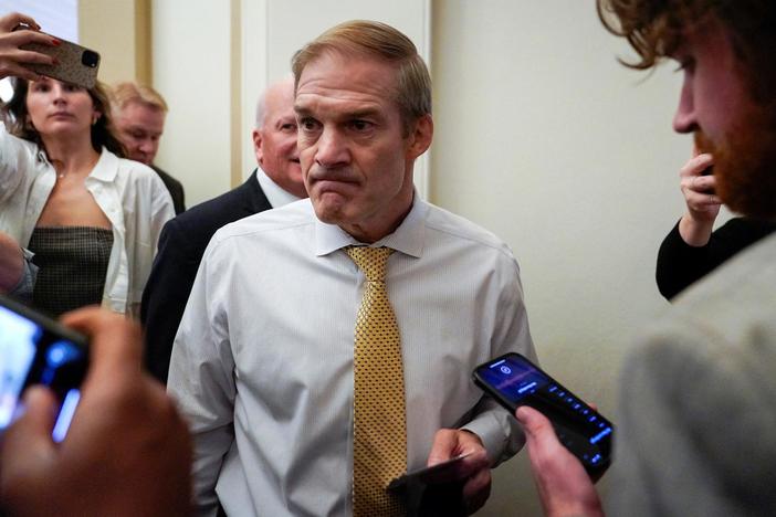 GOP rejects empowering interim House speaker as Jordan says he's still running for the job