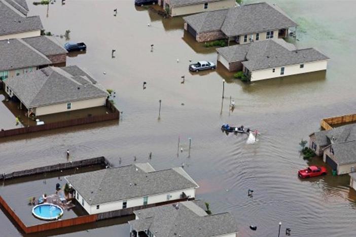 How are faith-based groups aiding victims of the worst natural disaster since 2012.