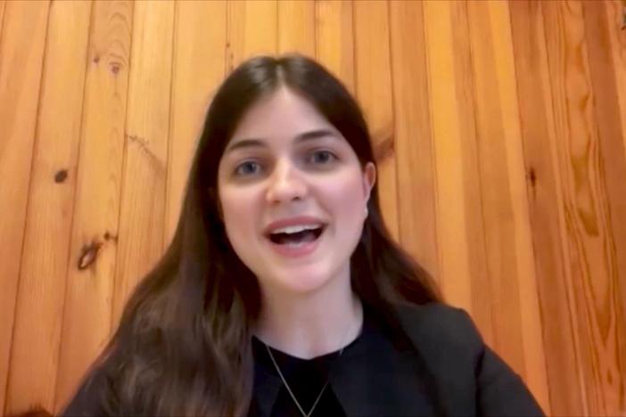 Zoya El-Miari discusses her experience as a Palestinian and Ukrainian refugee.