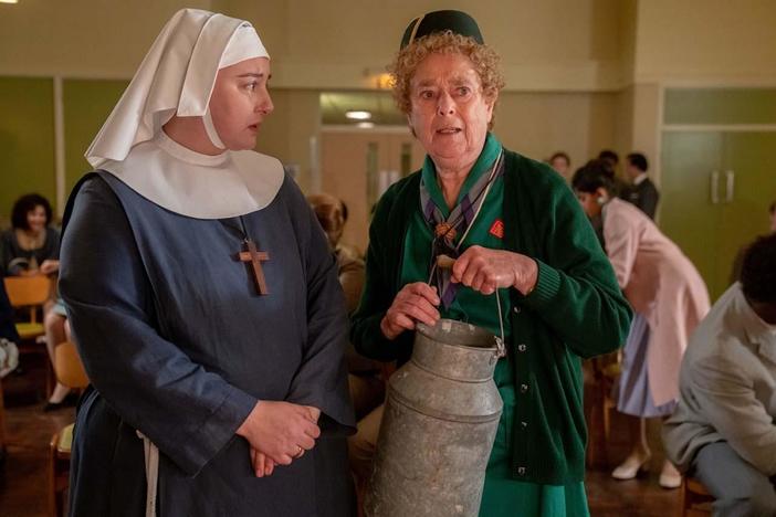 Preparations for the big wedding are underway; Nancy visits a homeless family.