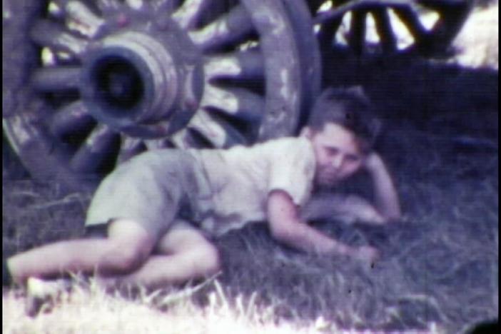 Silent home movies filmed by William Morgan's father. 