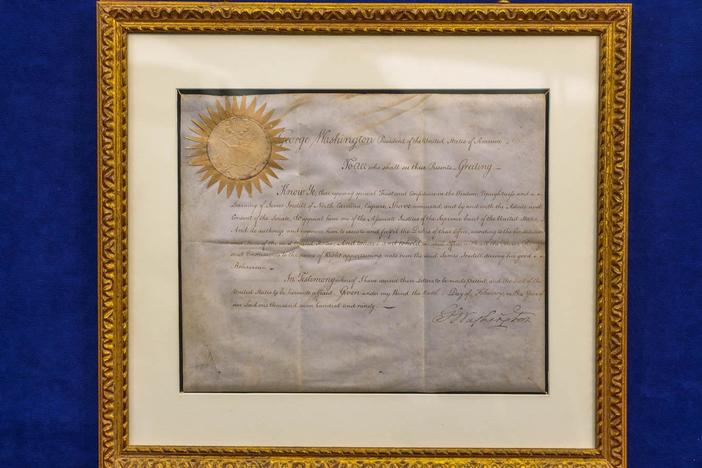Appraisal: 1790 Appointment for 1st Supreme Court