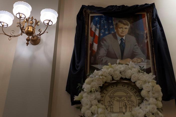 Jimmy Carter honored in his home state of Georgia on first day of memorial events