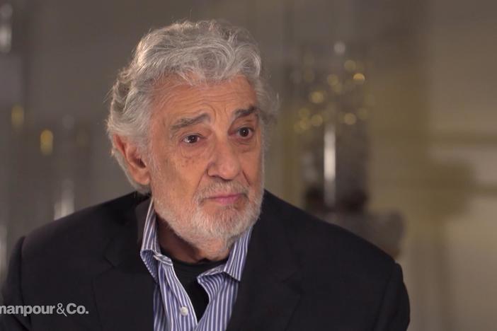 Opera singer Plácido Domingo joins the program.