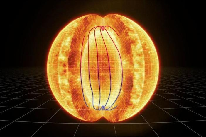 NOVA Labs: Magnetism influences when and how solar storms erupt.