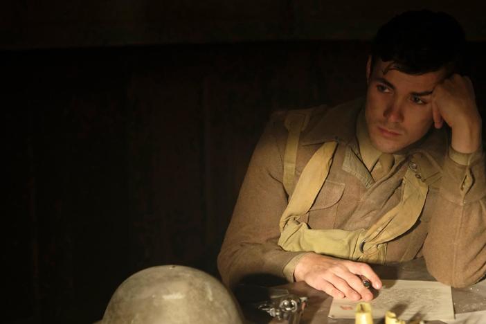 Harry and his troops hunker down in their hideout in Louvain.