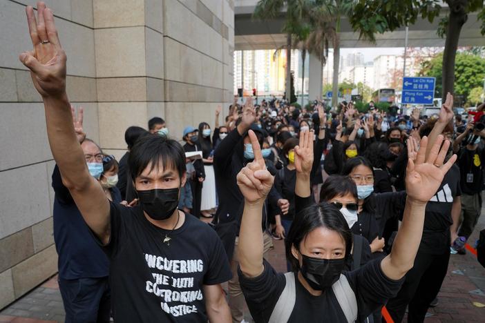 Hong Kong police arrest authors of a children's book in latest free speech crackdown