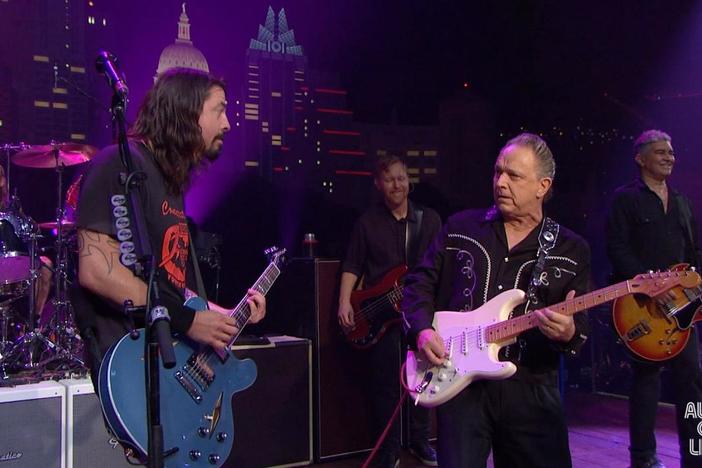 Foo Fighters perform with special guests Jimmie Vaughan and Gary Clark Jr. 